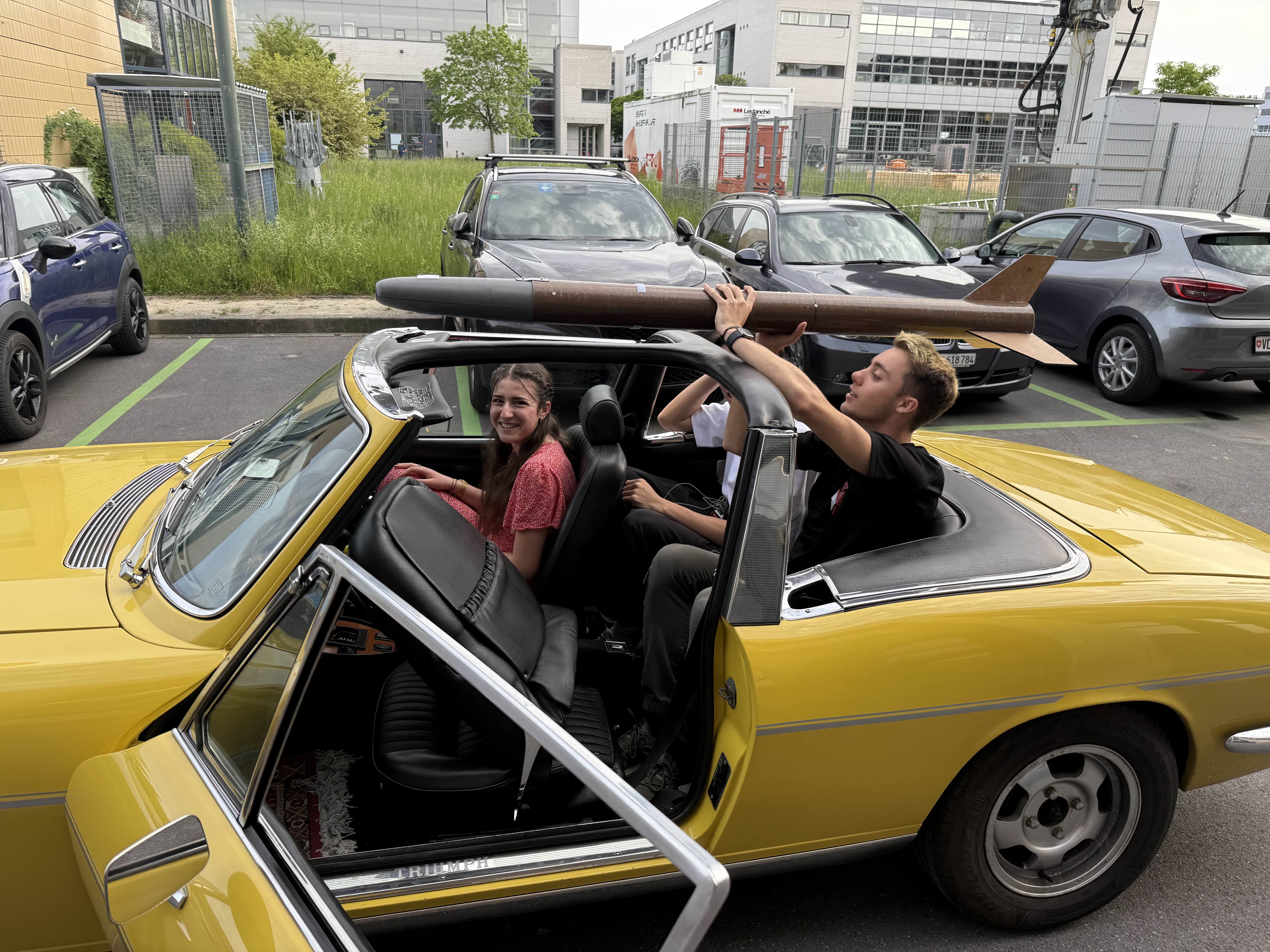 Transporting the Rocket